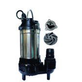 Bơm chìm thân inox có lưỡi cắt rác